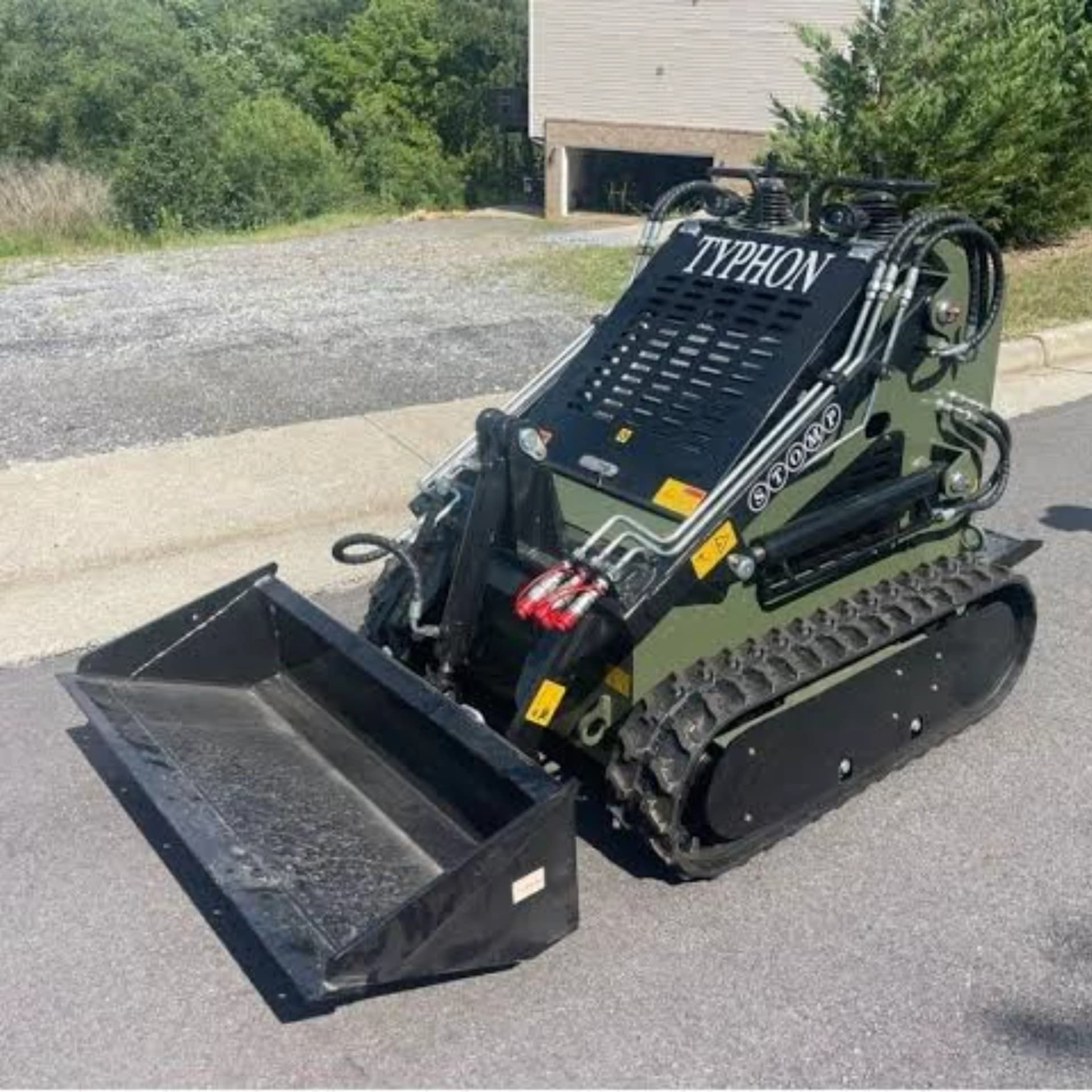 Track Skid Steer Commercial Customer Delivery