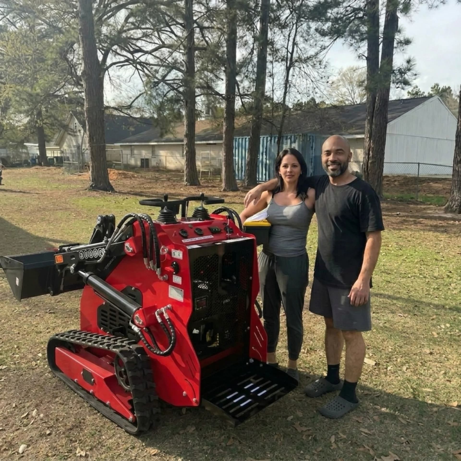 TYPHON STOMP 504 Compact Track Loader Handover