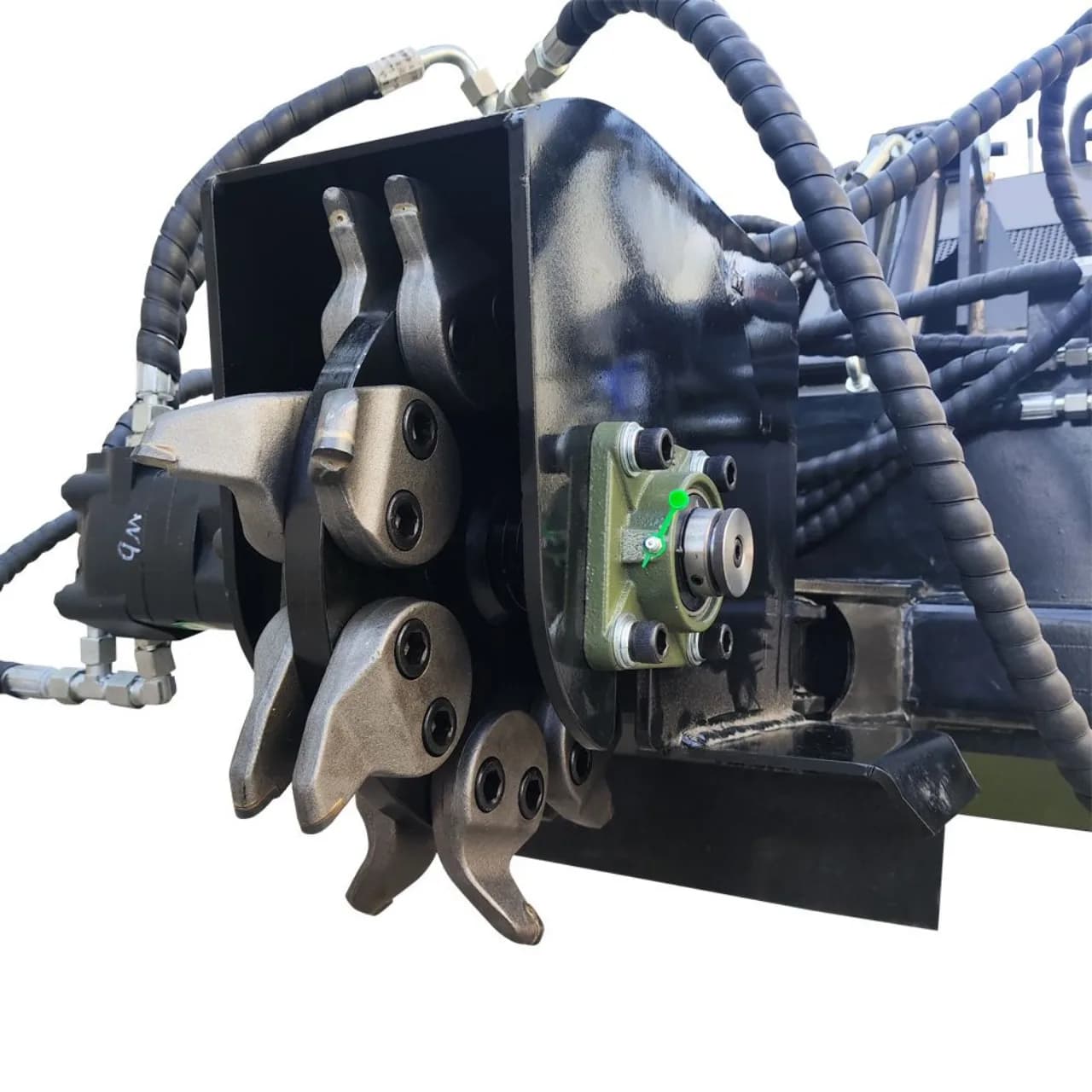Skid Steer Loader Stump Grinder Attachment USA View 2