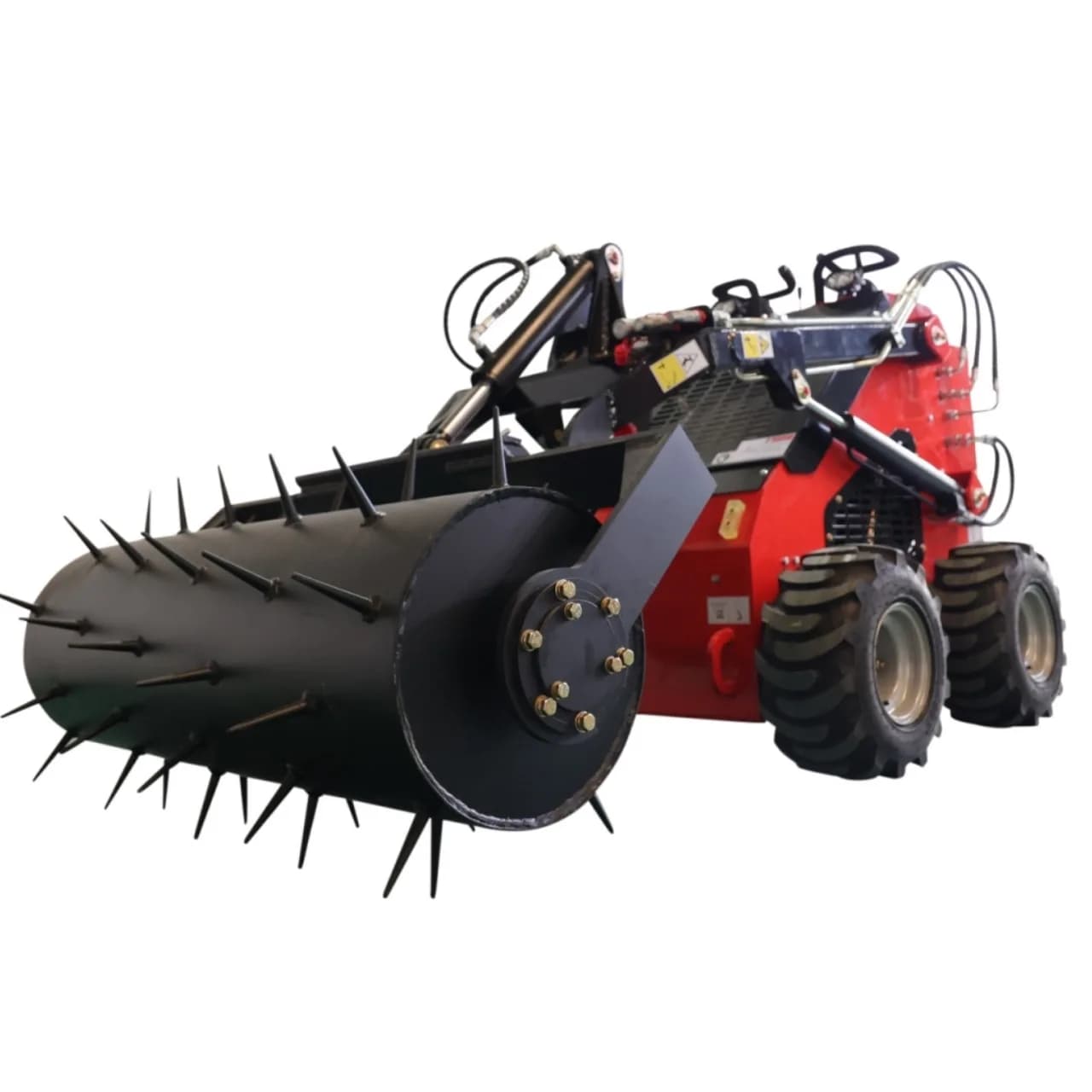 Skid Steer Loader Attachment Lawn Scarifier USA View 2