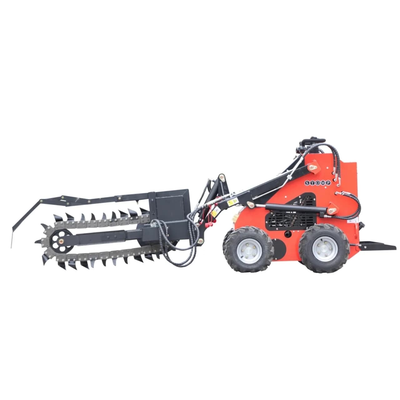 TYPHON Skid Steer Loader Trencher Attachment USA View 2