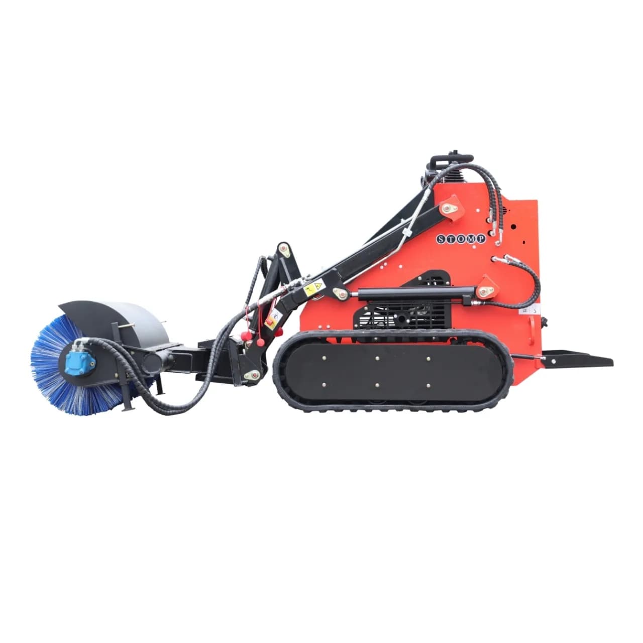 Skid Steer Loader Sweeper Attachment USA View 2