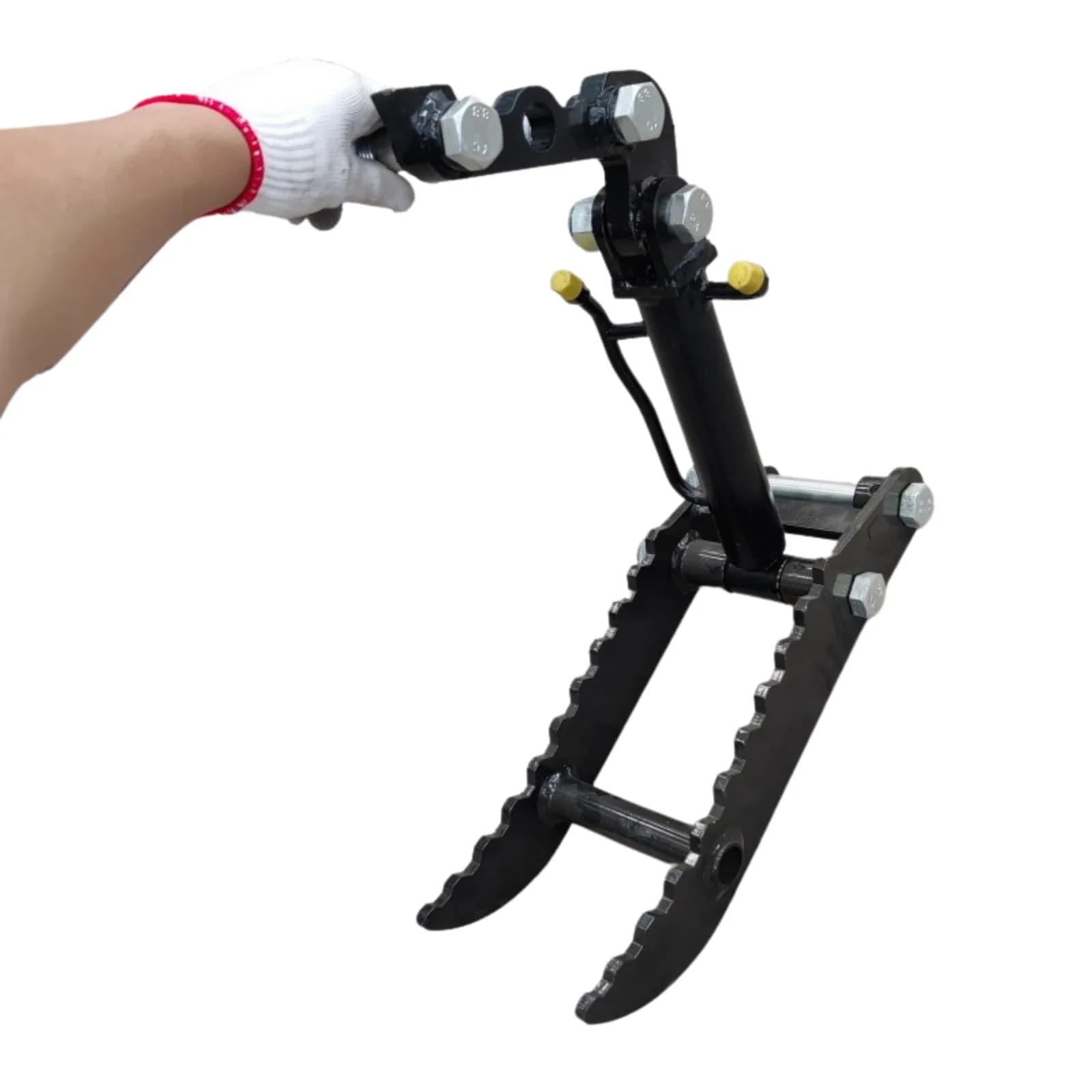 TYPHON Attachments Hydraulic Thumb Clip Attachment for Mini Excavators USA View 3