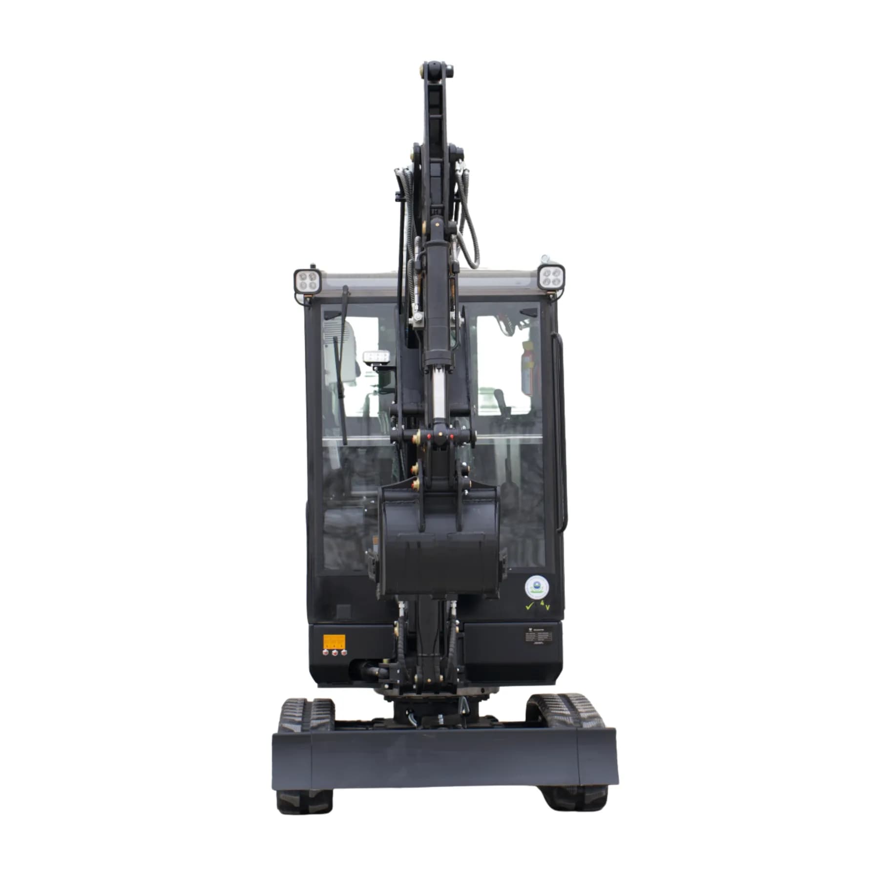 TYPHON TERROR X2 MAX 2.7-Ton Mini Excavator Powerful, Yanmar Engine, Cabin with A/C & Heater, Pilot Control, Boom Swing View 3