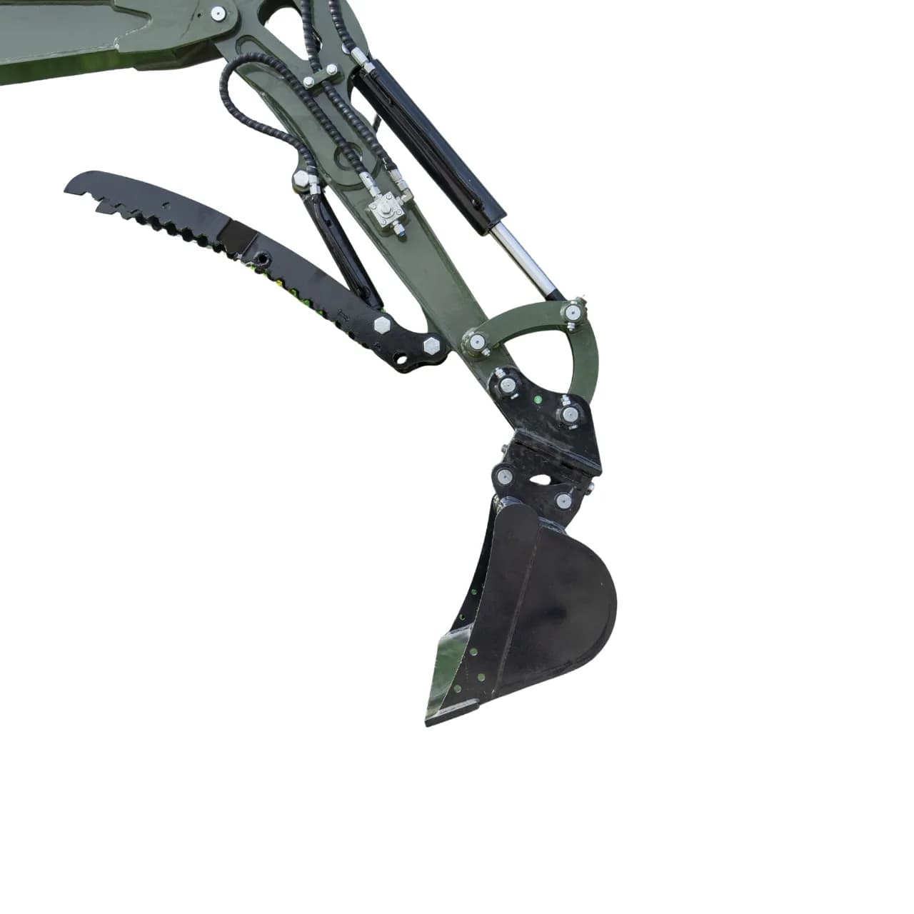1000mm Leveling Bucket Attachment Digging Bucket USA For TERROR XXV and other 2.1-3 Ton Mini Excavators View 3