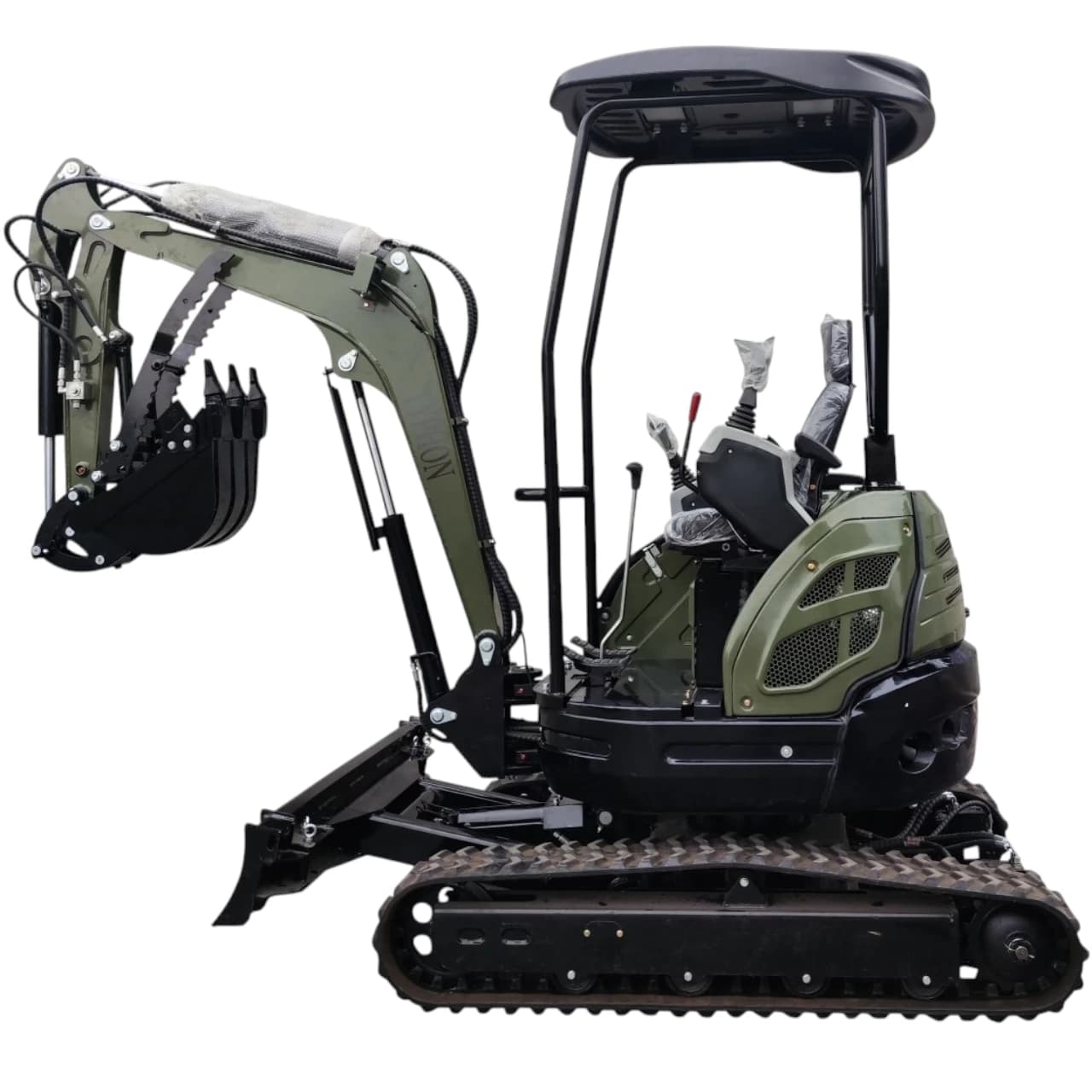 TYPHON TERROR XXV 2.5 Ton Mini Excavator KUBOTA Diesel Engine USA View 3
