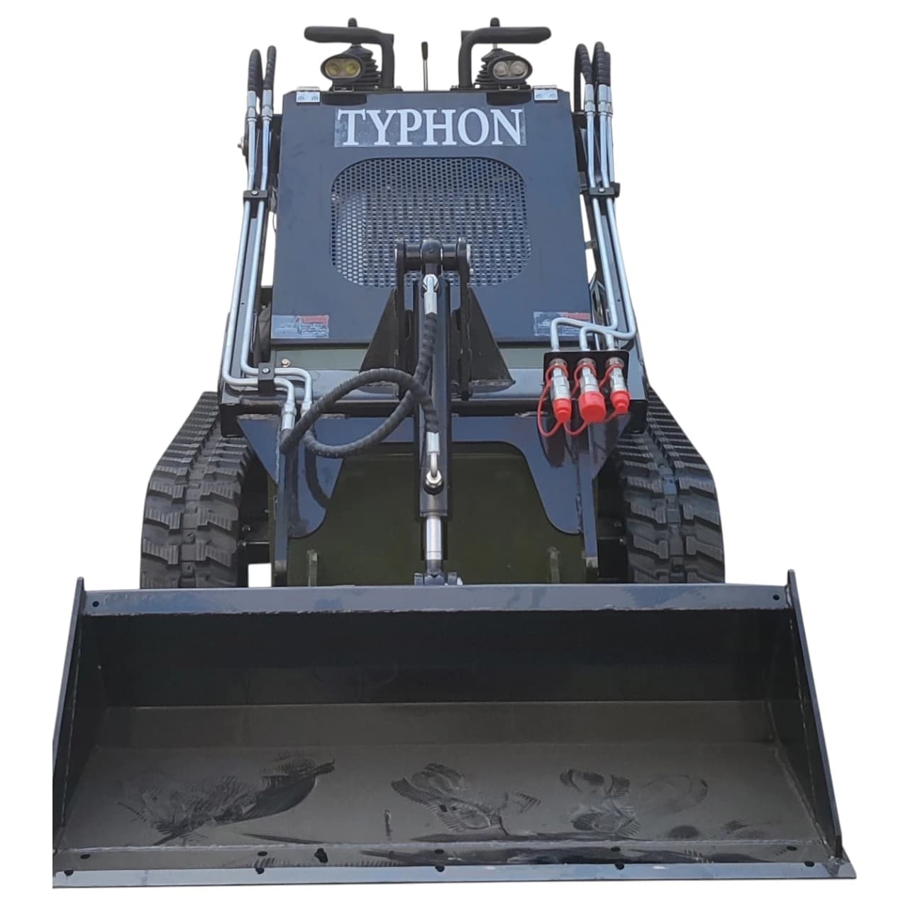 Skid-Steer Loader Tracked 22.1 HP Honda EPA Gasoline Engine for Gardens, Farming View 3