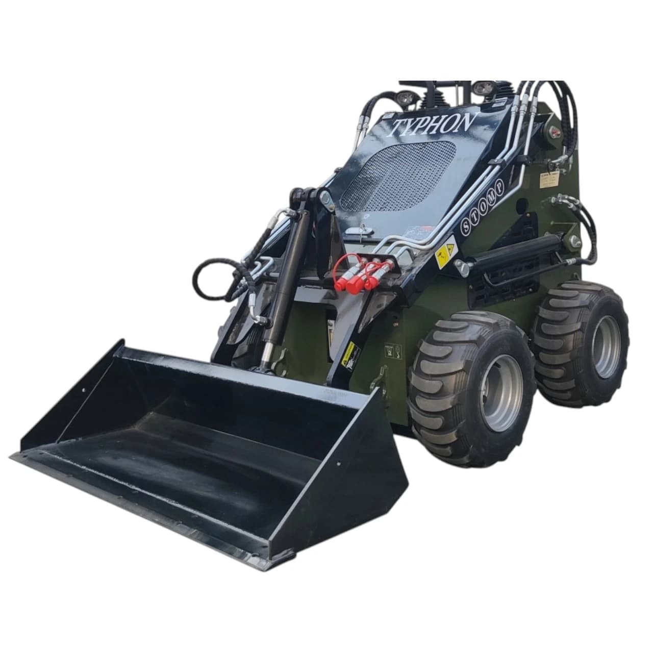 Skid-Steer Loader Wheeled 22.1 HP Honda EPA Gasoline Engine for Gardens, Farming View 3