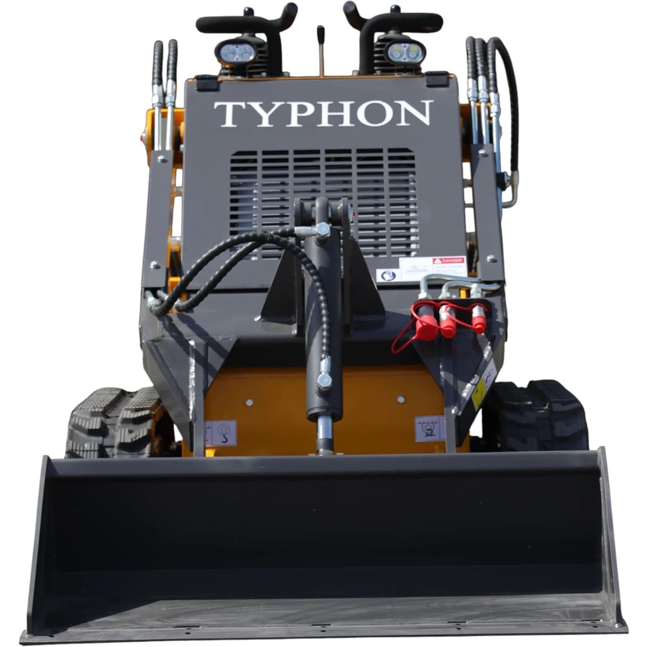 Brand New TYPHON STOMP 2,000lbs Mini Skid Steer 23.5HP Gas EPA Engine USA View 3
