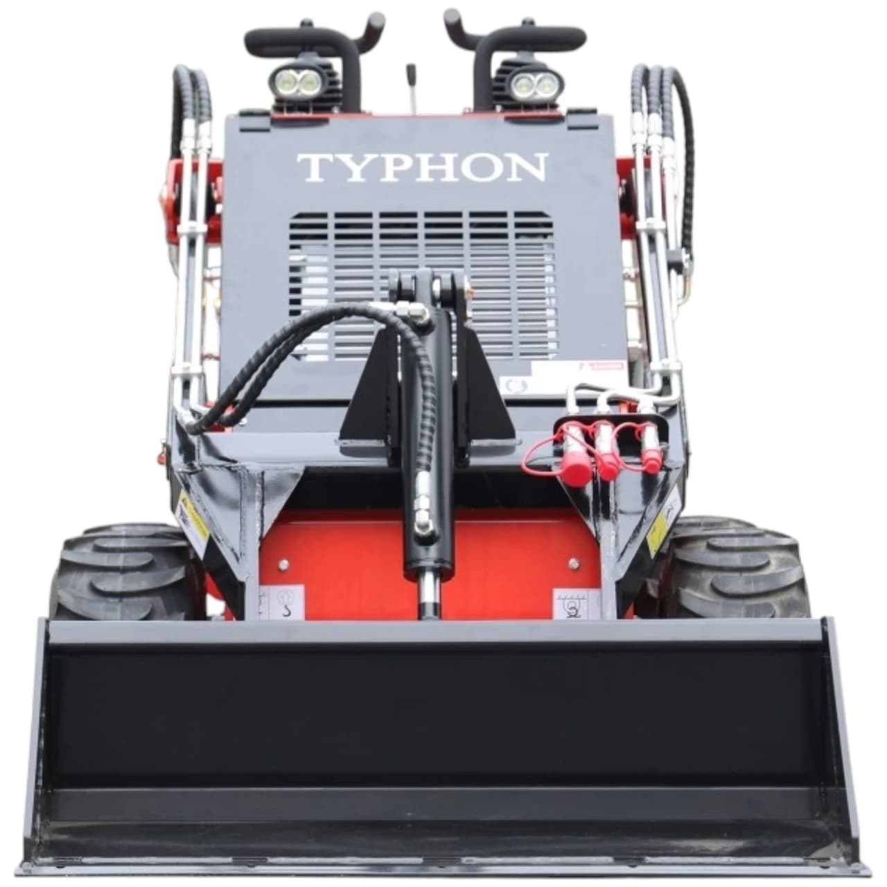 Brand New TYPHON STOMP 1,800lbs Mini Skid Steer 23.5HP Wheel Gas EPA B & S Engine USA View 3