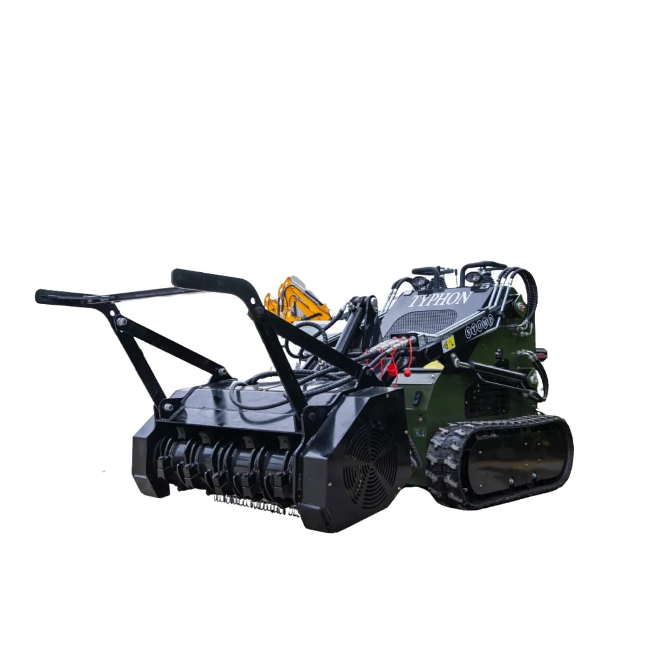 Skid Steer Loader Mulcher View 3