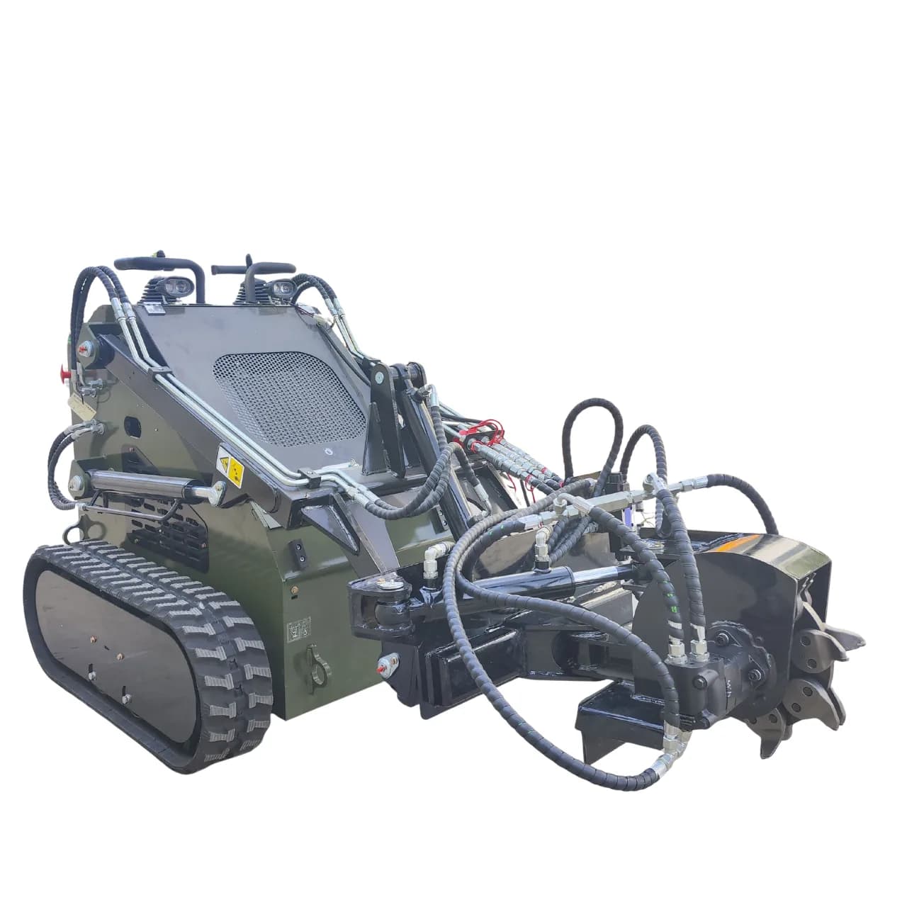 Skid Steer Loader Stump Grinder Attachment USA View 3