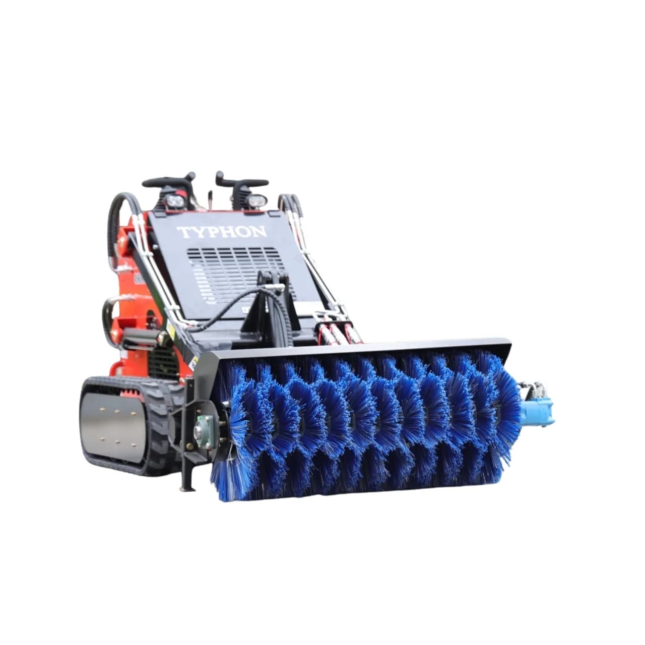 Skid Steer Loader Sweeper Attachment USA View 3