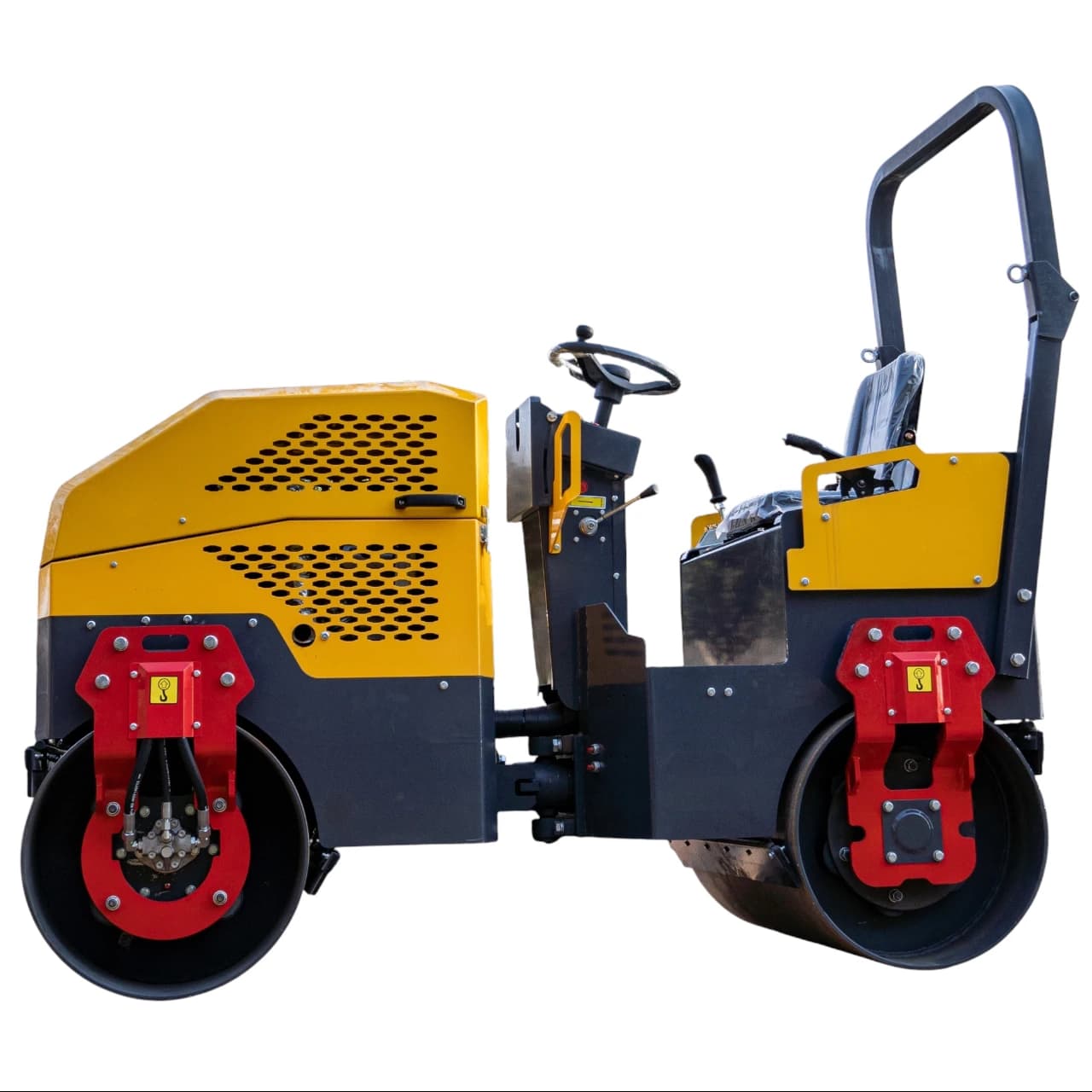 TYPHON FURY 20 Mini Road Roller 2Ton Hydraulic Oil Vibratory B&S 23hp USA engine View 3