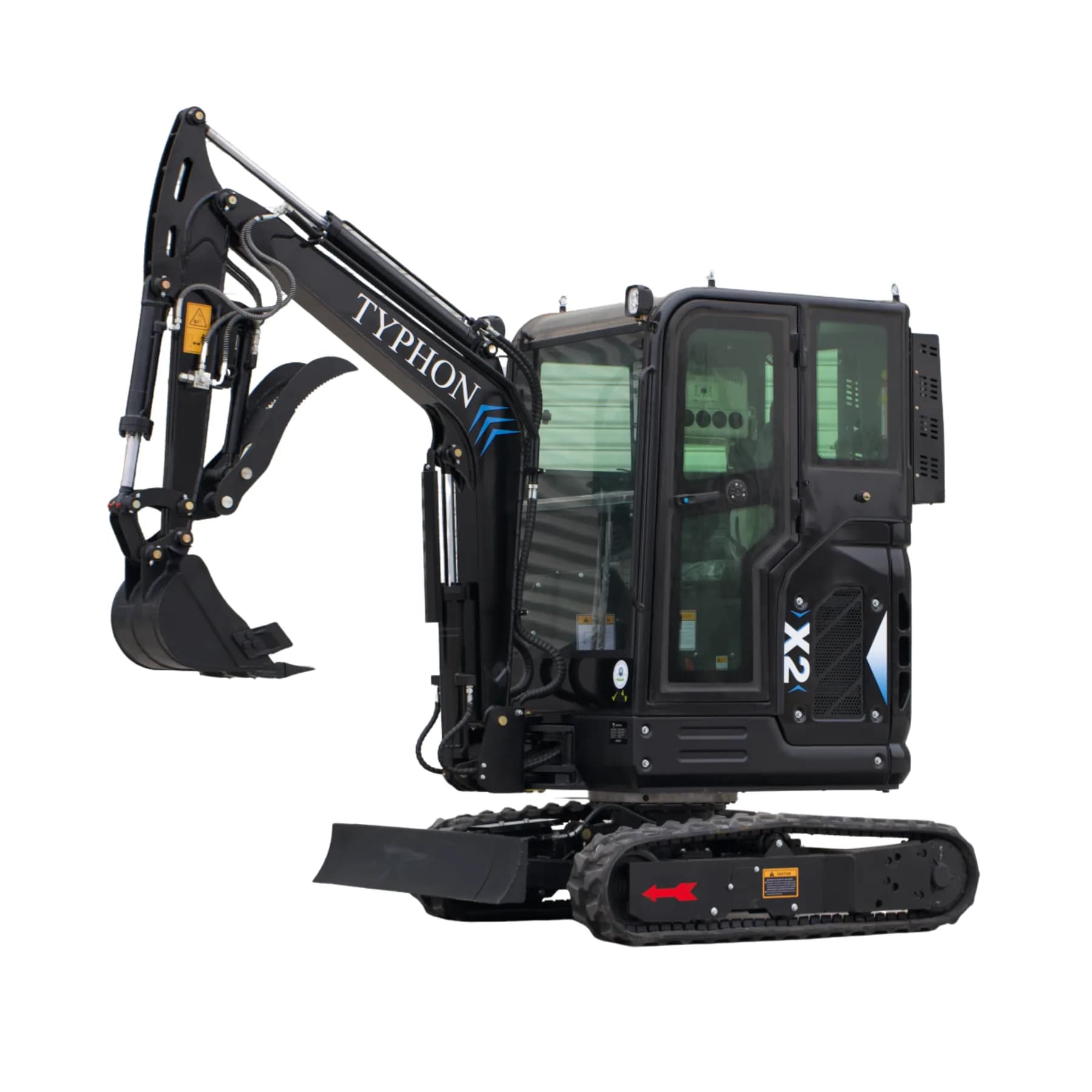 TYPHON TERROR X2 MAX 2.7-Ton Mini Excavator Powerful, Yanmar Engine, Cabin with A/C & Heater, Pilot Control, Boom Swing View 4