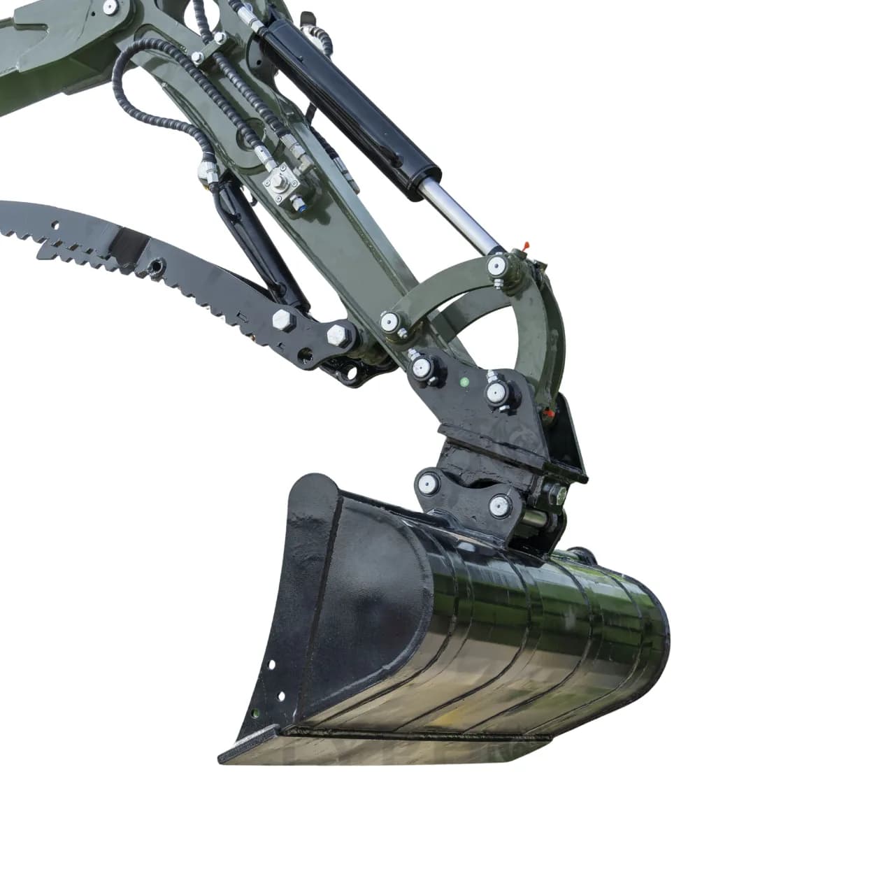 1000mm Leveling Bucket Attachment Digging Bucket USA For TERROR XXV and other 2.1-3 Ton Mini Excavators View 4