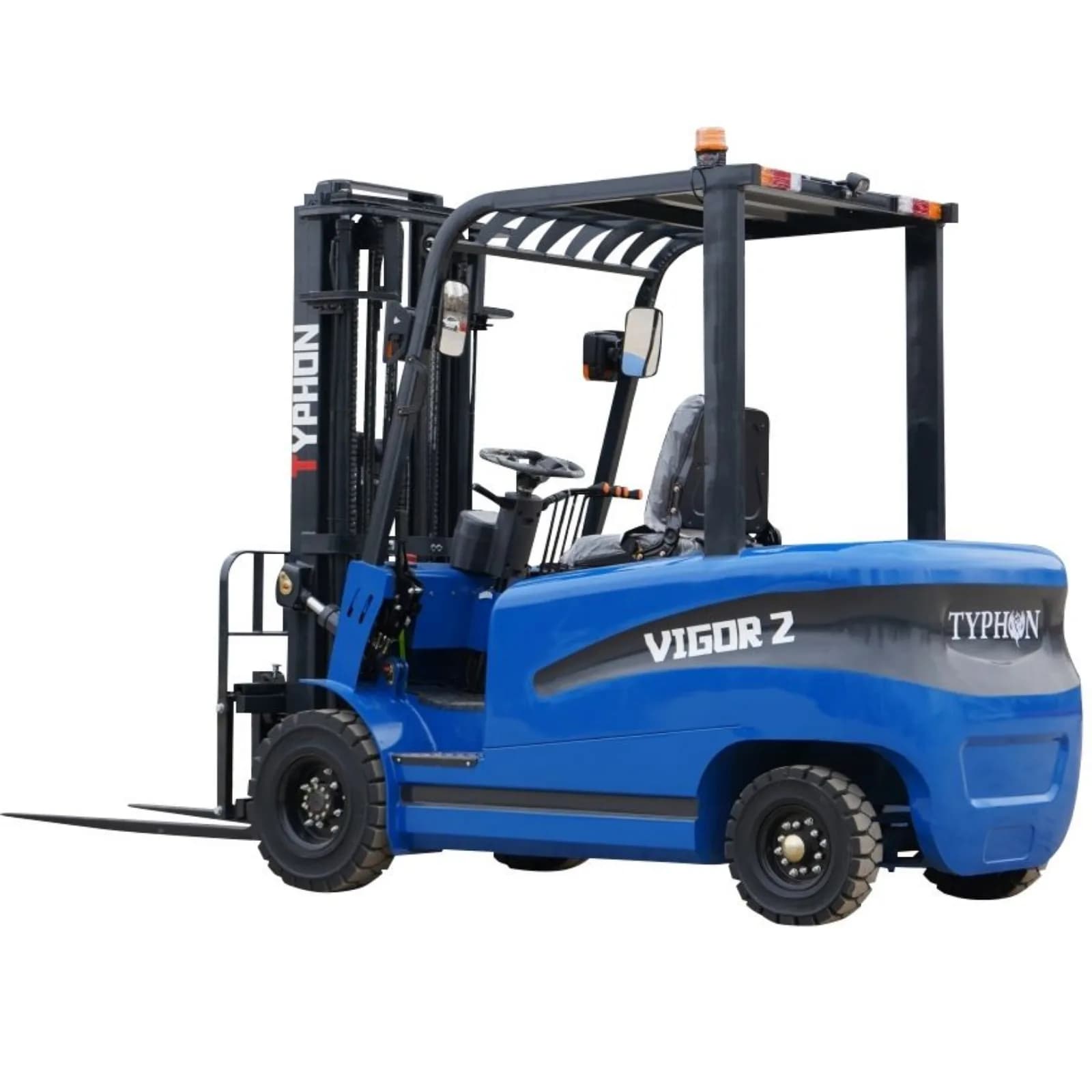 New 2025 TYPHON VIGOR 2 Blue Electric Forklift 2 Ton Lifter Lift Truck Jitney Hi-Lo View 4