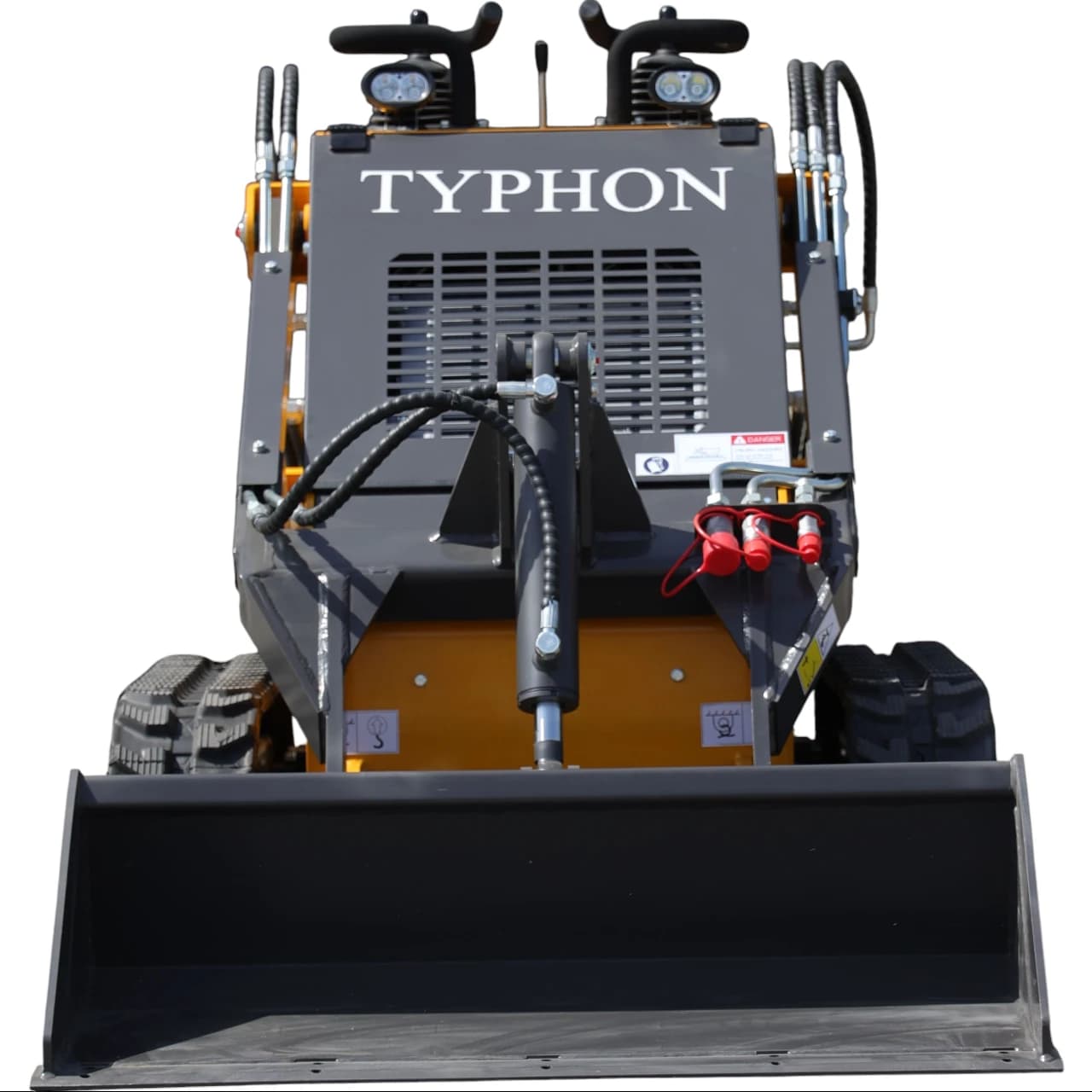 Brand New TYPHON STOMP 1,800lbs Mini Skid Steer 23.5HP Gas EPA Engine USA View 4