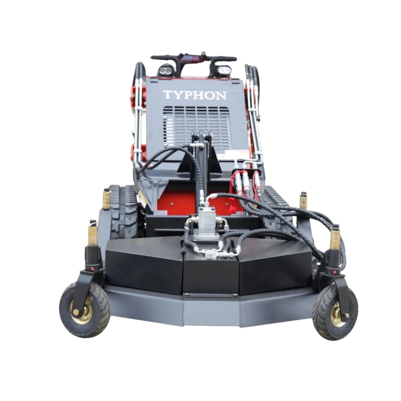 Skid Steer Loader Lawn Mower Attachment USA View 4