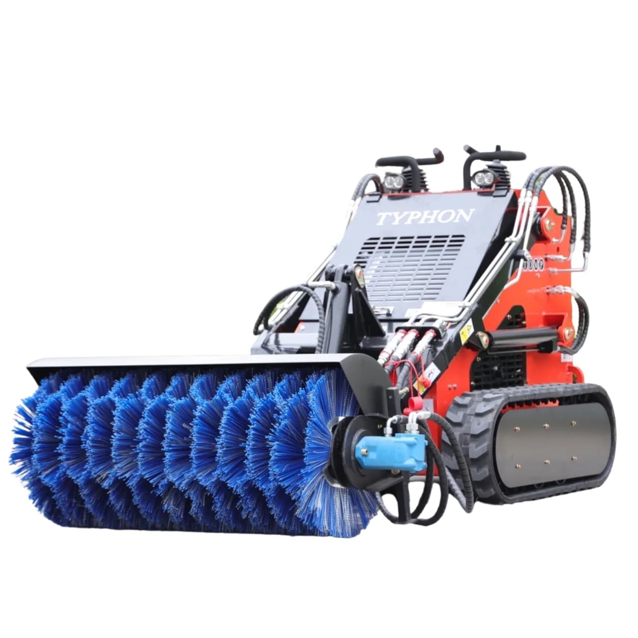 Skid Steer Loader Sweeper Attachment USA View 4