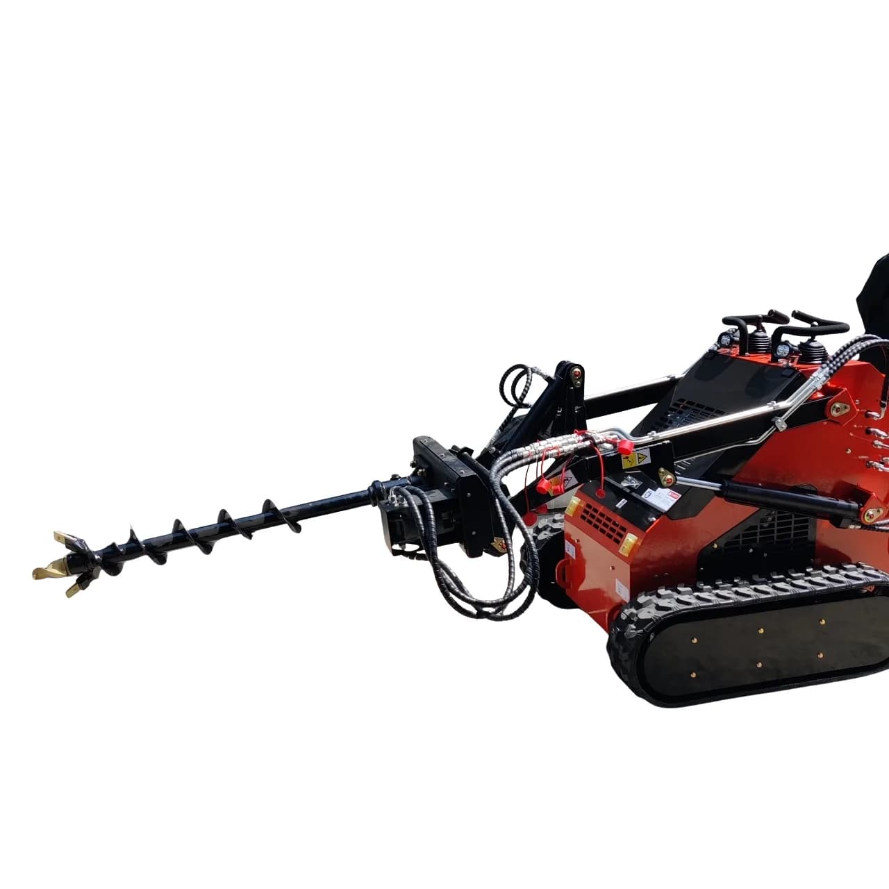 Skid Steer Loader Earth Auger Attachment USA View 4