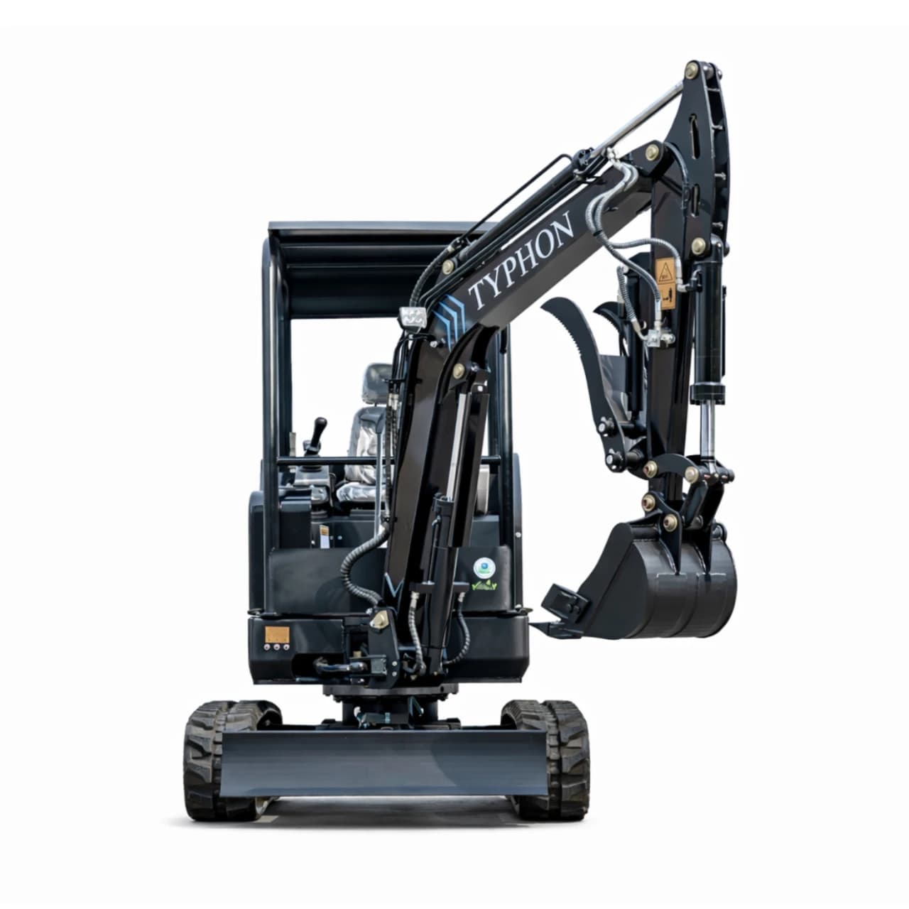 TYPHON TERROR X2 Max Canopy Mini Excavator Powerful 2.5 Ton Compact Machine with Yanmar Engine Advanced Hydraulic System View 5
