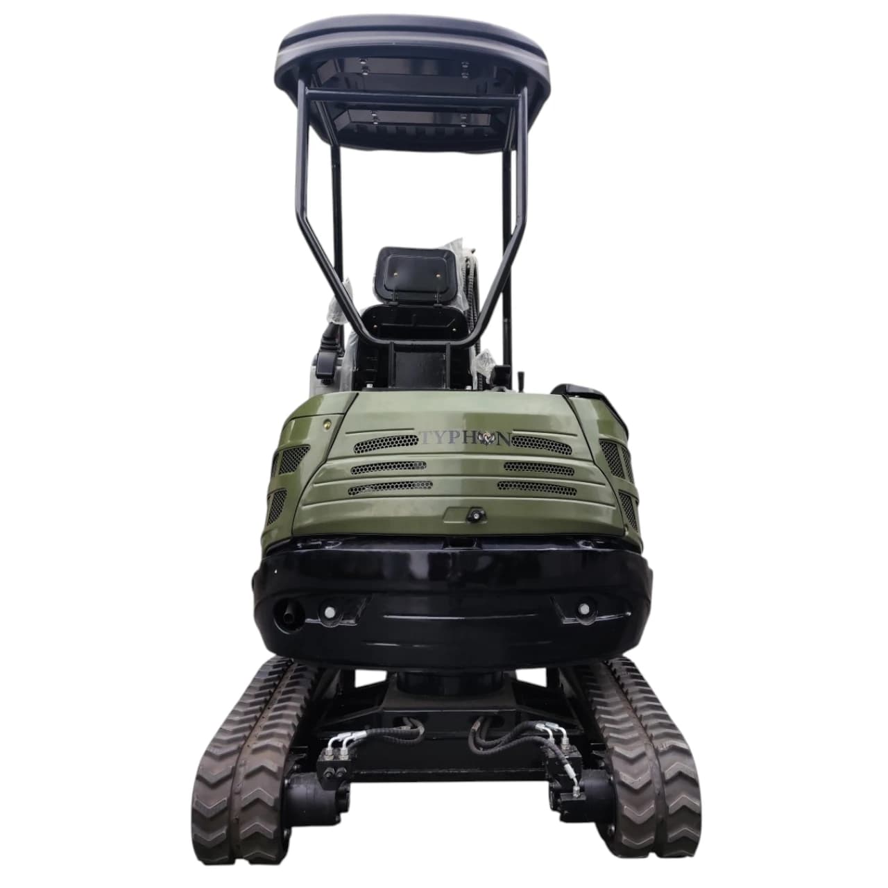 TYPHON TERROR XXV 2.5 Ton Mini Excavator KUBOTA Diesel Engine USA View 5