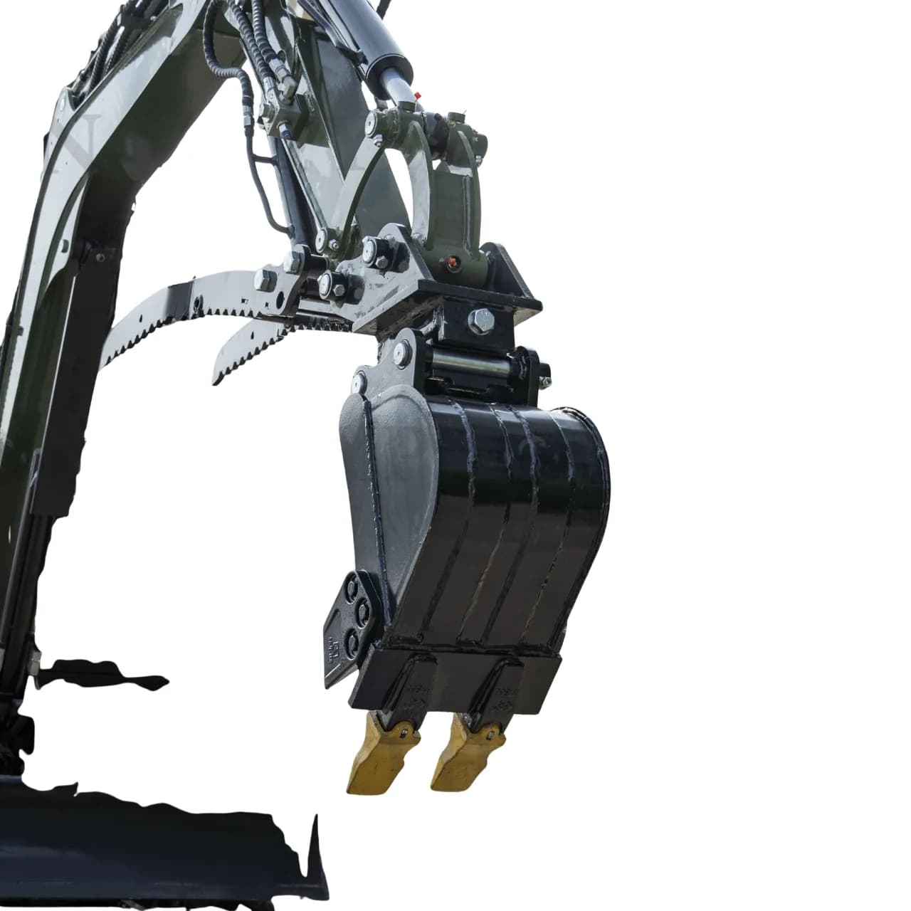 Narrow Bucket Attachment Trenching Bucket 300mm USA for TERROR XXV and other 2.1-3 Ton Mini Excavators View 5