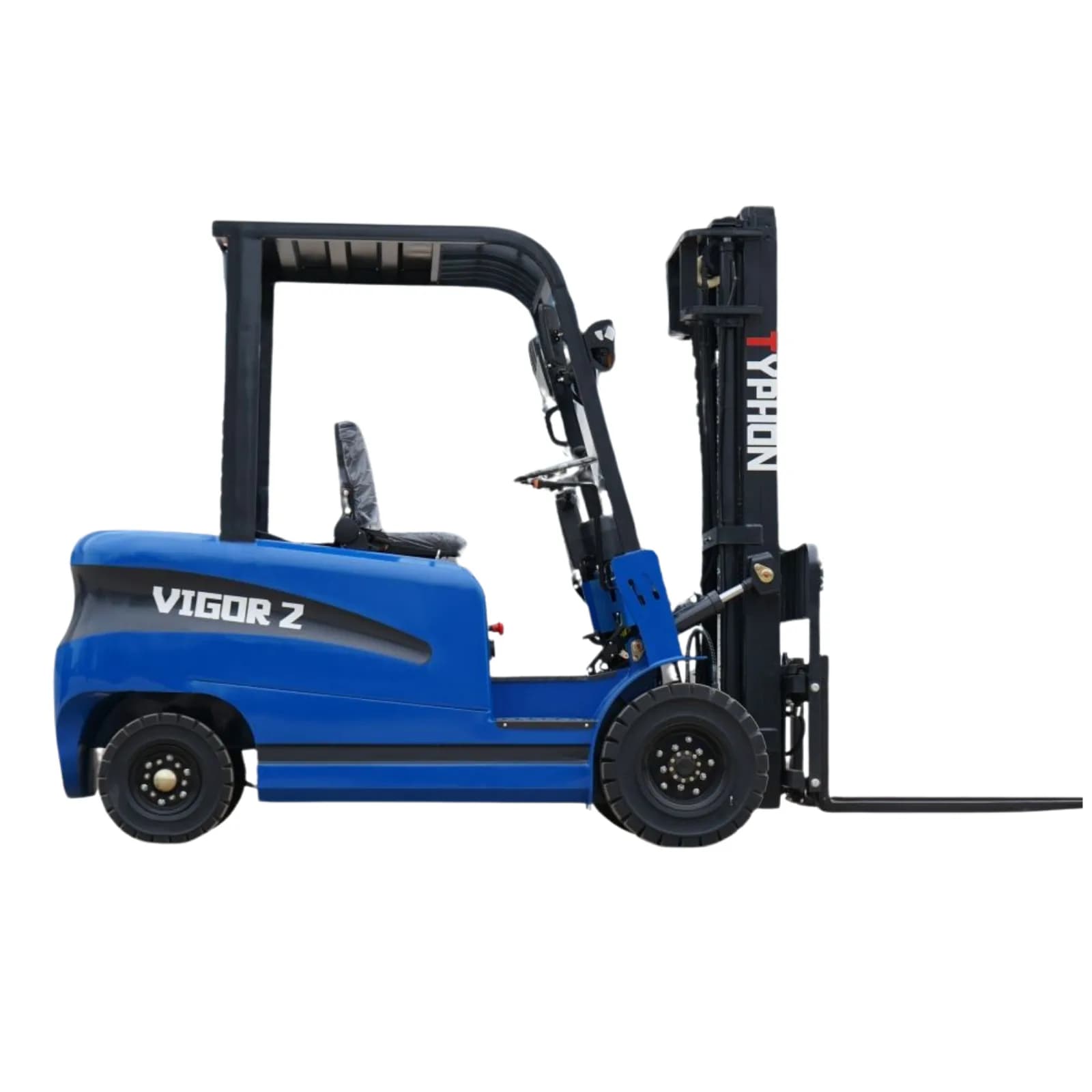 New 2025 TYPHON VIGOR 2 Blue Electric Forklift 2 Ton Lifter Lift Truck Jitney Hi-Lo View 5