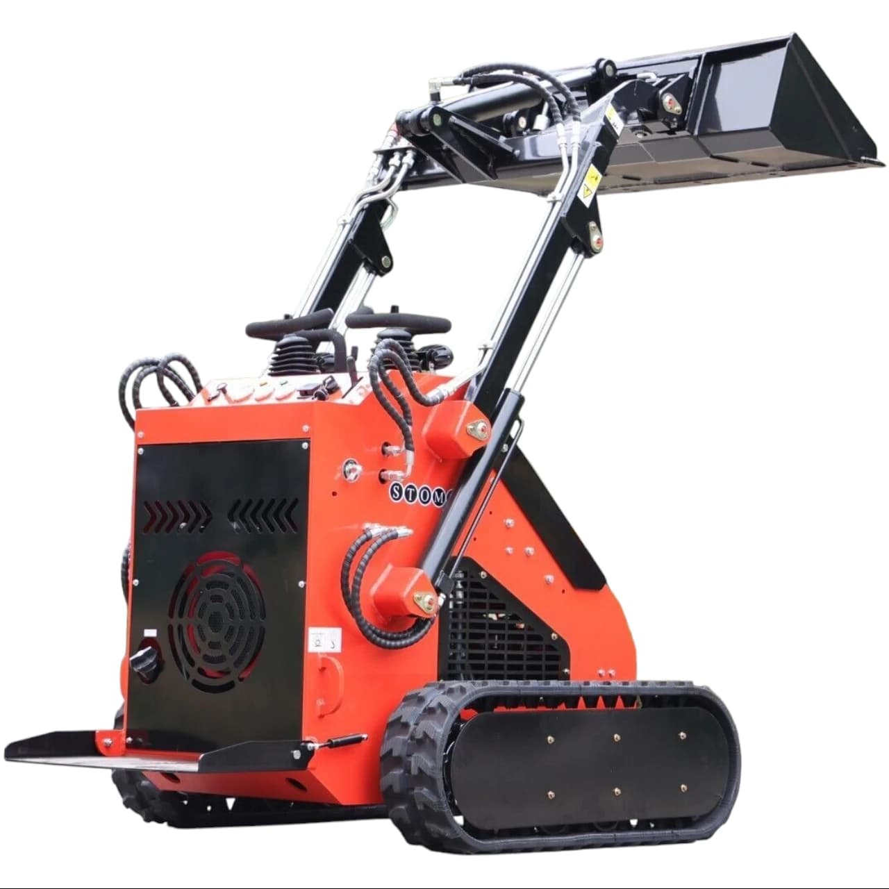 Skid-Steer Loader Tracked 22.1 HP Honda EPA Gasoline Engine for Gardens, Farming View 5