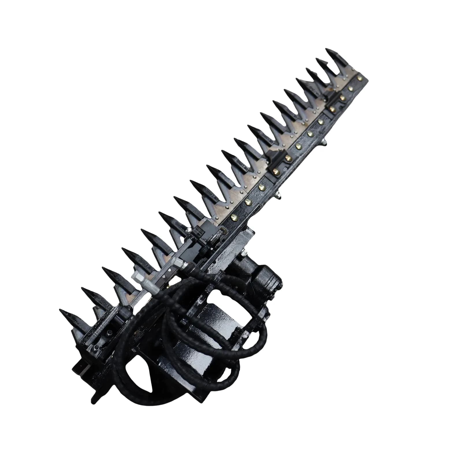 Heavy-Duty Hedge Trimmer Attachment Tool Fit for TERROR XXV and other 2.1-3 Ton Mini Excavators USA View 5