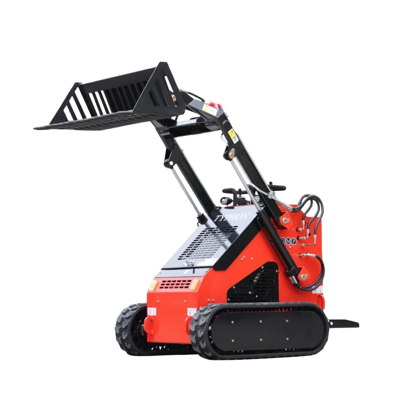 Skid Steer Loader Attachment Rock Bucket USA View 5
