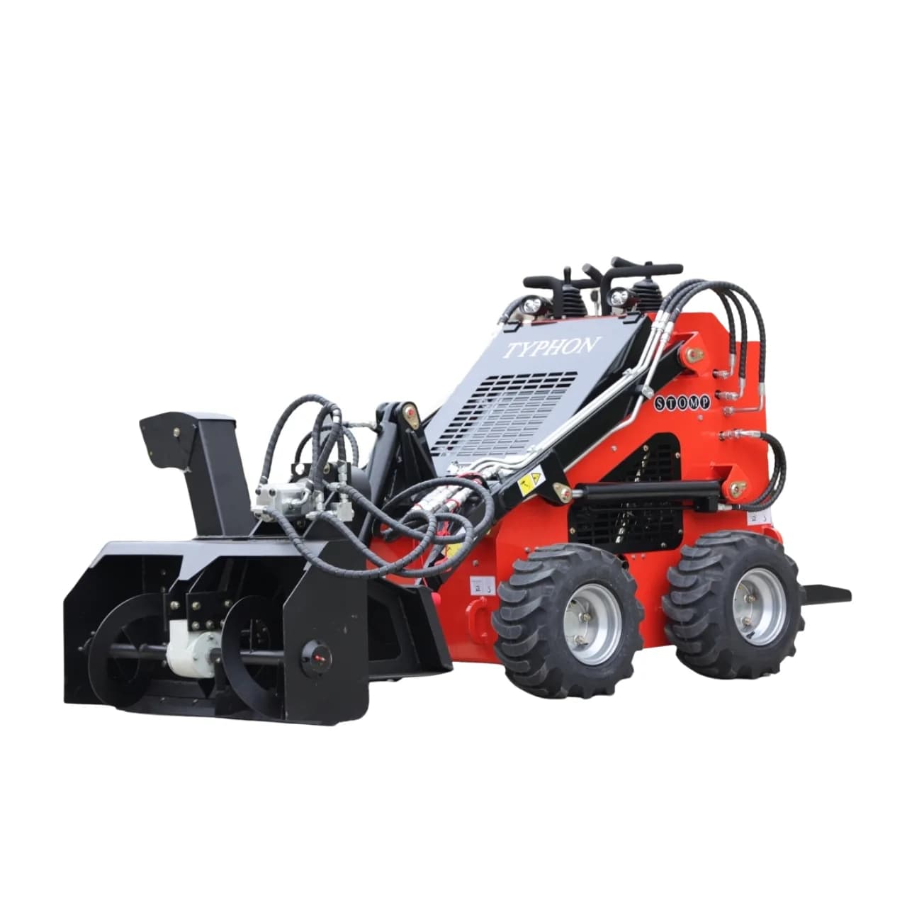 TYPHON Skid Steer Loader Snow Blower Attachment USA View 5
