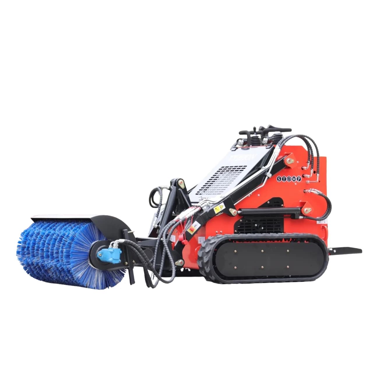 Skid Steer Loader Sweeper Attachment USA View 5