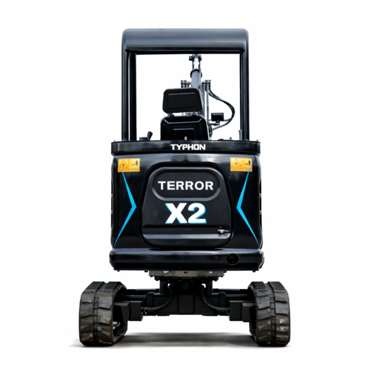 TYPHON TERROR X2 Max Canopy Mini Excavator Powerful 2.5 Ton Compact Machine with Yanmar Engine Advanced Hydraulic System View 6